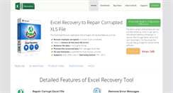 Desktop Screenshot of excelrecovery.org